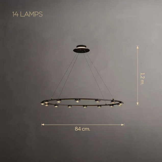 TORRES RING Ring lighting fixture