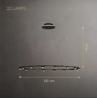 TORRES RING Ring lighting fixture