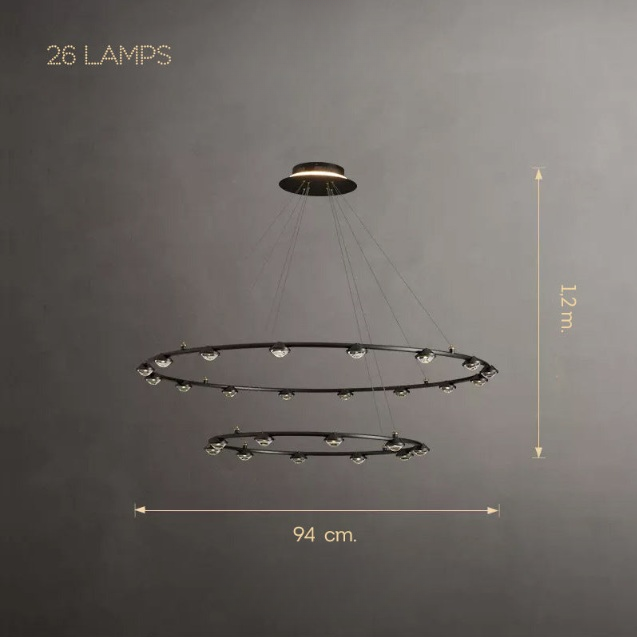 TORRES RING Ring lighting fixture