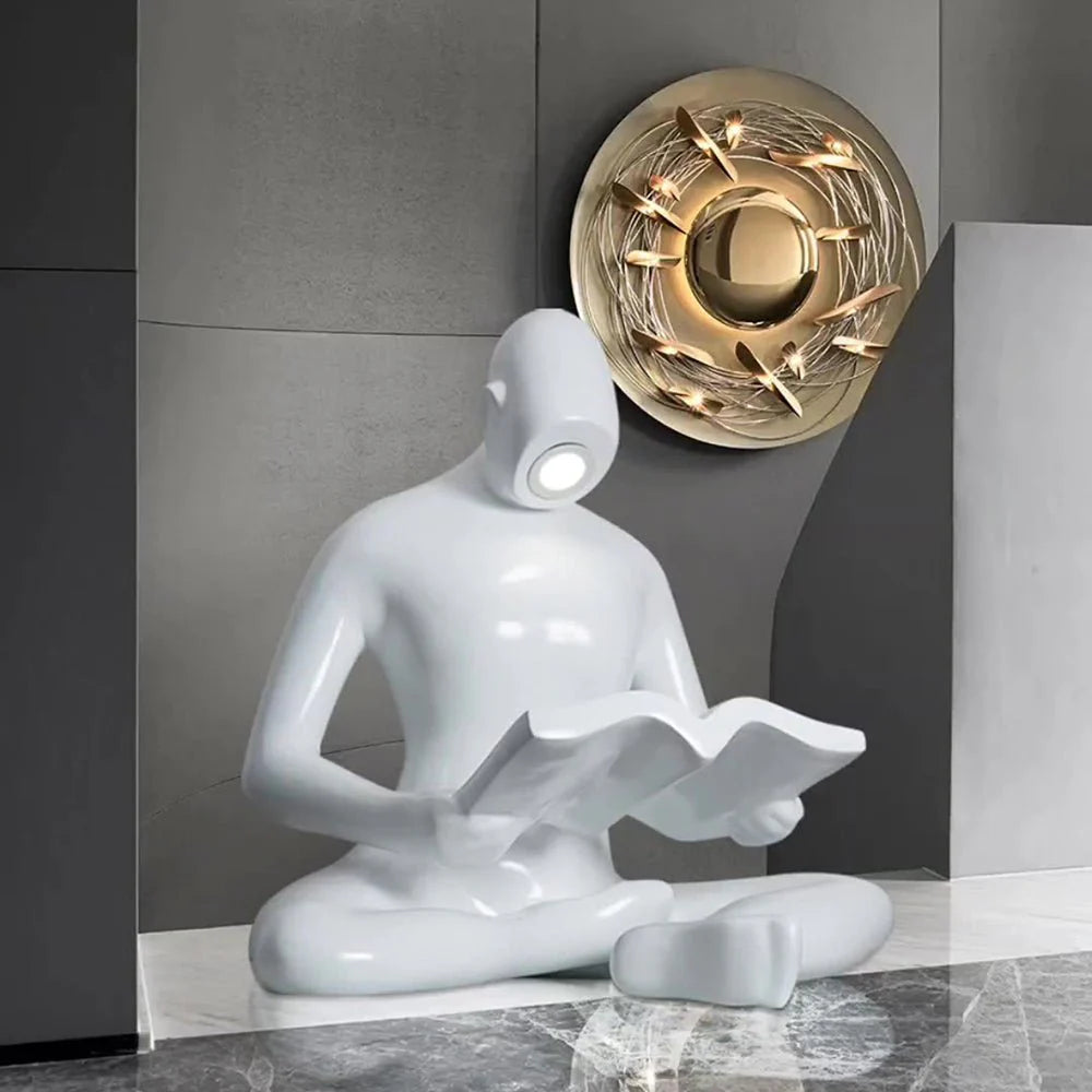 ELLIOTT READING Sculpture Floor Lamp