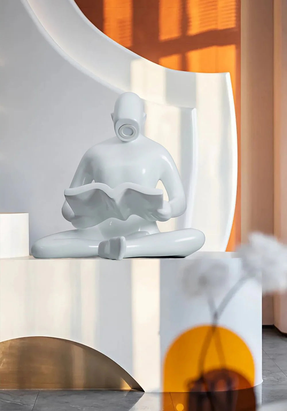 ELLIOTT READING Sculpture Floor Lamp