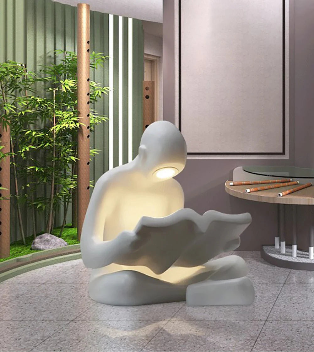 ELLIOTT READING Sculpture Floor Lamp