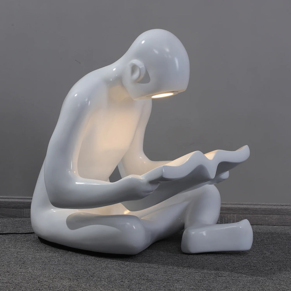 ELLIOTT READING Sculpture Floor Lamp