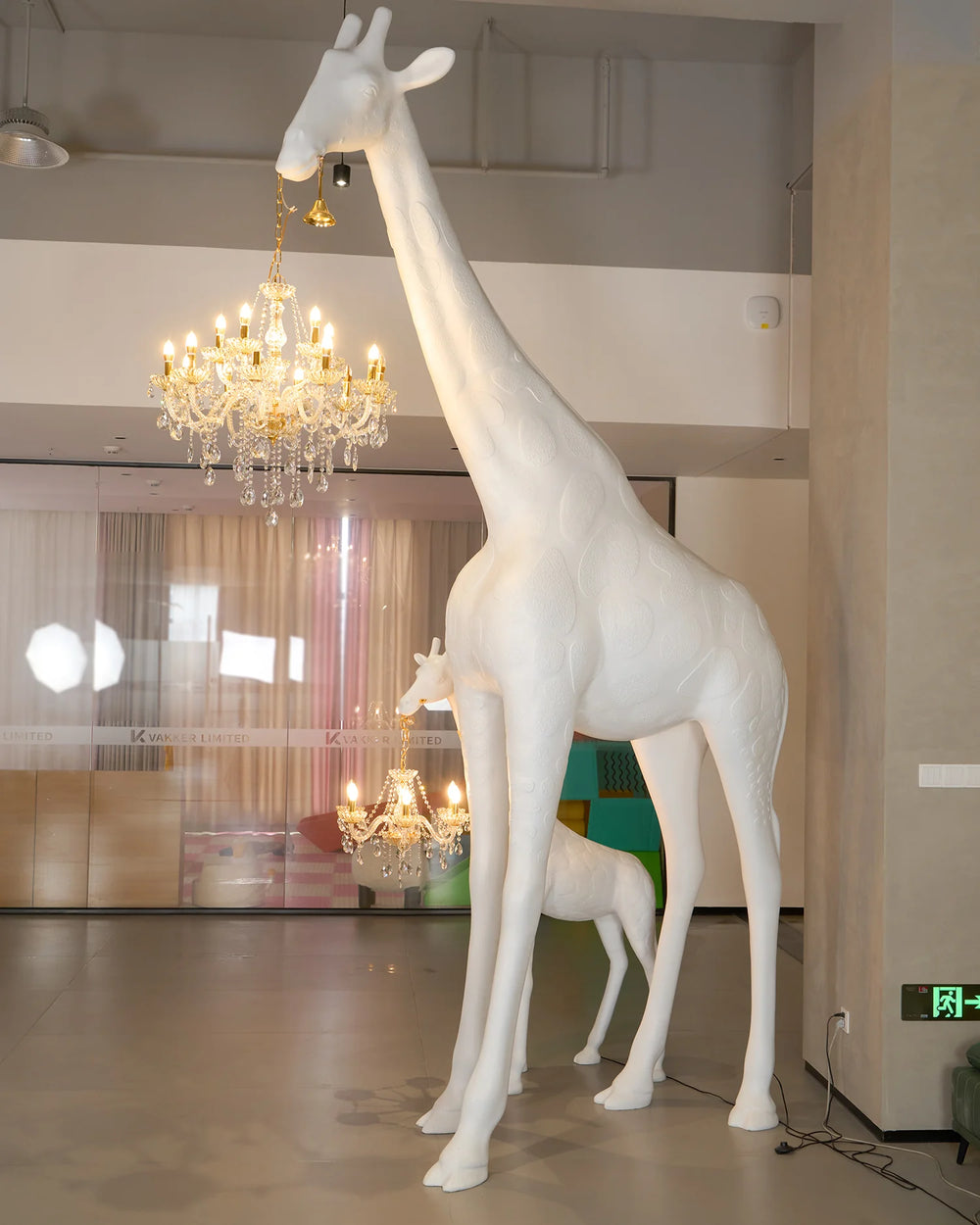 GIRAFFE Sculpture Floor Lamp