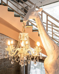 GIRAFFE Sculpture Floor Lamp