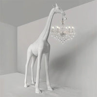 GIRAFFE Sculpture Floor Lamp