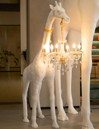 GIRAFFE Sculpture Floor Lamp