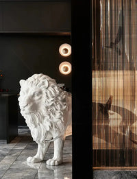 LEO LION Sculpture Floor Lamp