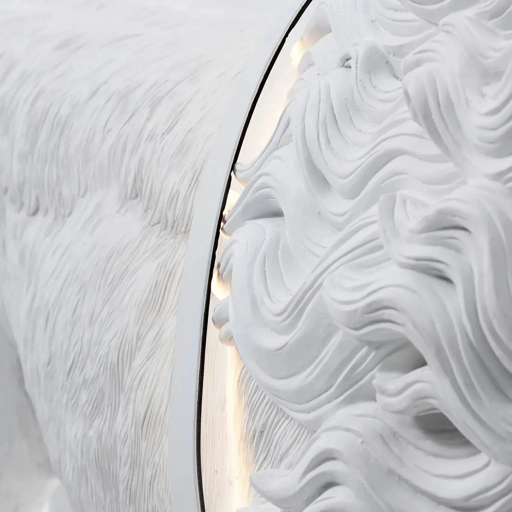 LEO LION Sculpture Floor Lamp