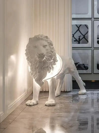 LEO LION Sculpture Floor Lamp