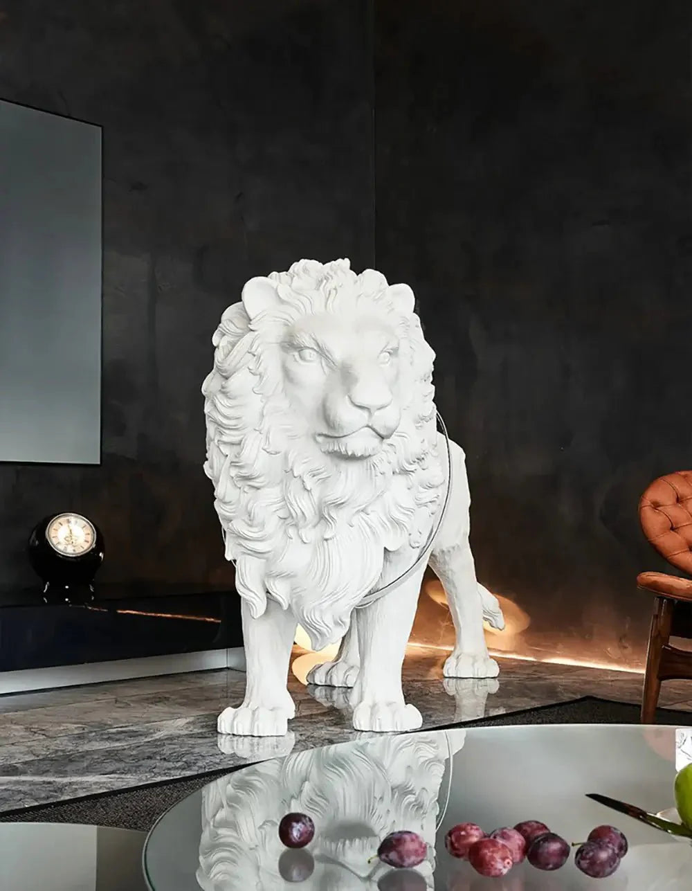 LEO LION Sculpture Floor Lamp