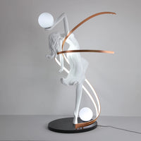 MISHA Goddess Statue Floor Lamp