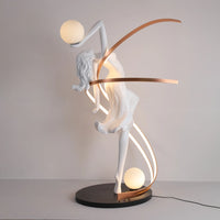 MISHA Goddess Statue Floor Lamp