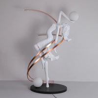 MISHA Goddess Statue Floor Lamp