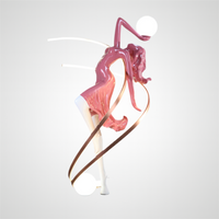 MISHA Goddess Statue Floor Lamp