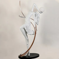 MISHA Goddess Statue Floor Lamp