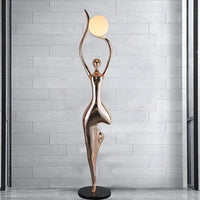 POSE YOGA Sculpture Floor Lamp