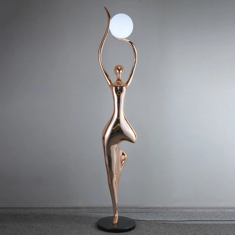 POSE YOGA Sculpture Floor Lamp