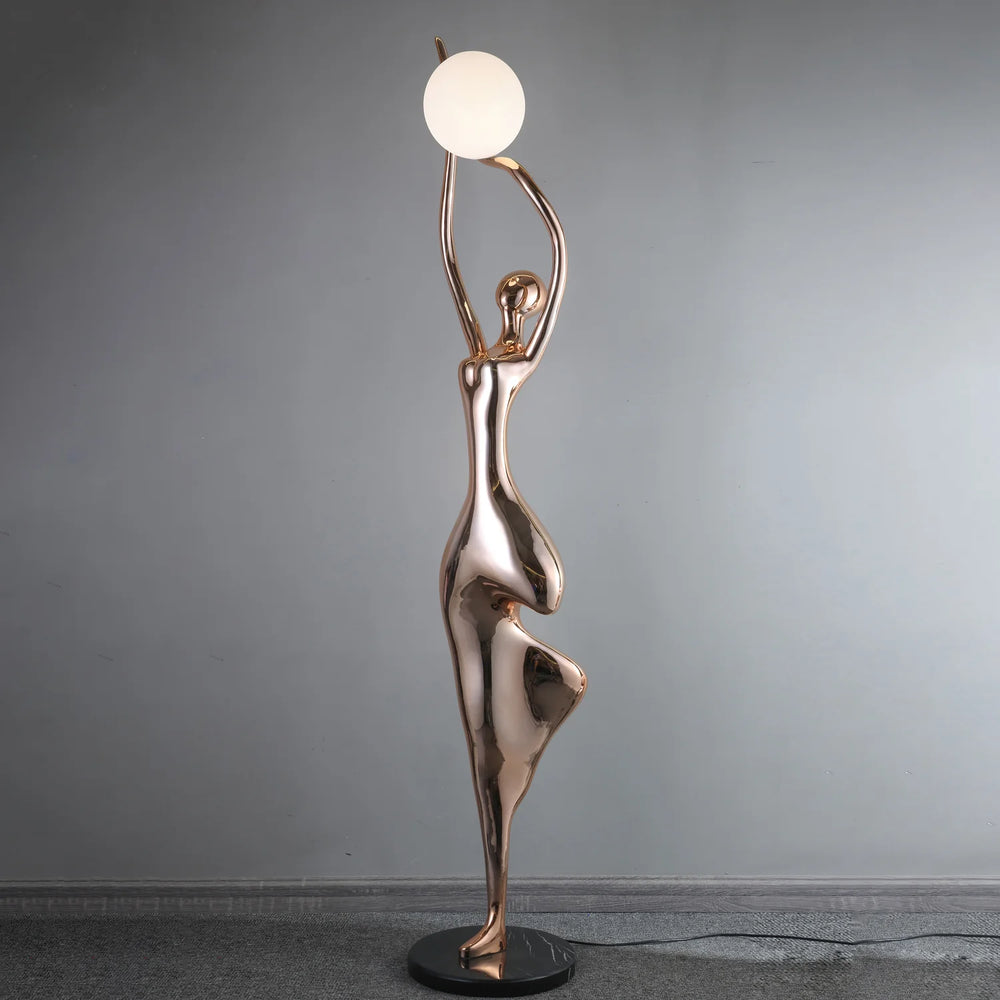 POSE YOGA Sculpture Floor Lamp