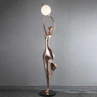 POSE YOGA Sculpture Floor Lamp