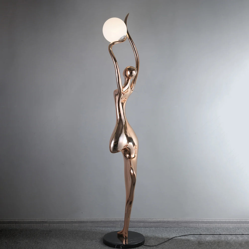 POSE YOGA Sculpture Floor Lamp