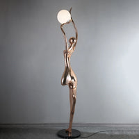 POSE YOGA Sculpture Floor Lamp