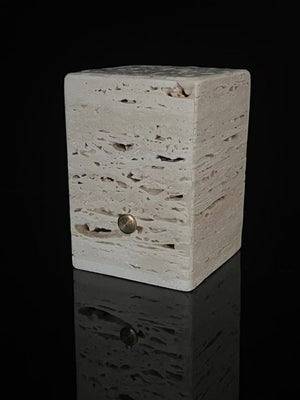 Travertine Table Lamp
