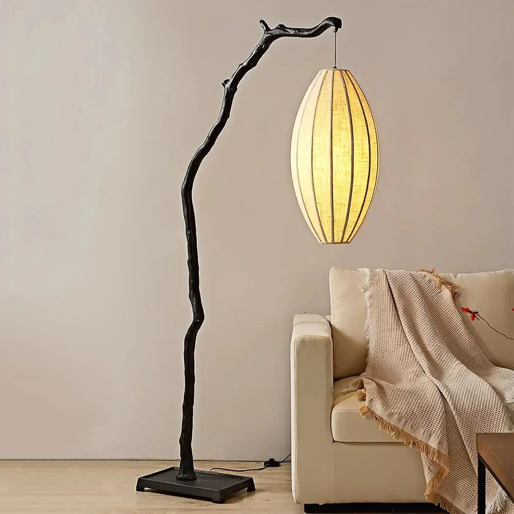 TREE LANTERN Sculpture Floor Lamp