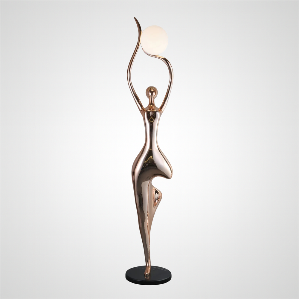 POSE YOGA Sculpture Floor Lamp