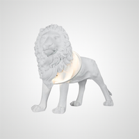LEO LION Sculpture Floor Lamp
