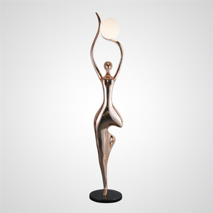 POSE YOGA Sculpture Floor Lamp