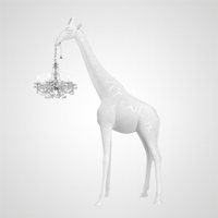 GIRAFFE Sculpture Floor Lamp