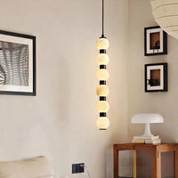 Achates Black Pendant Light