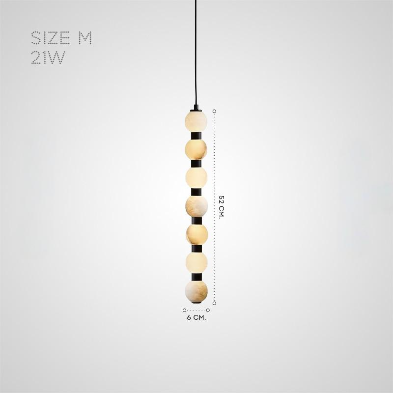 Achates Black Pendant Light