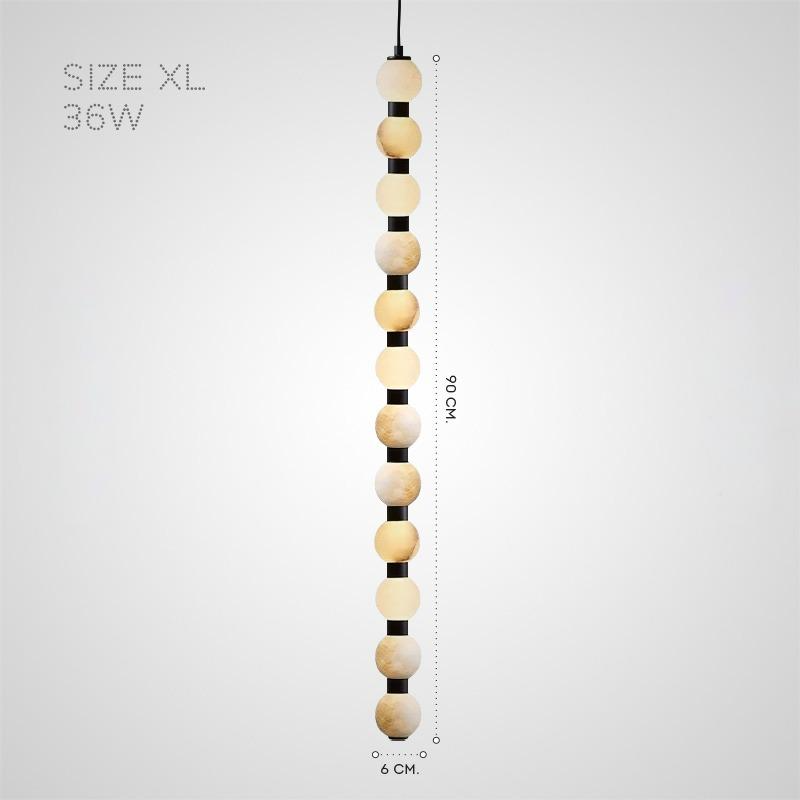 Achates Black Pendant Light