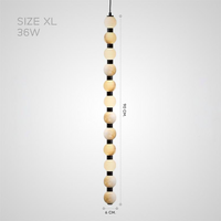 Achates Black Pendant Light