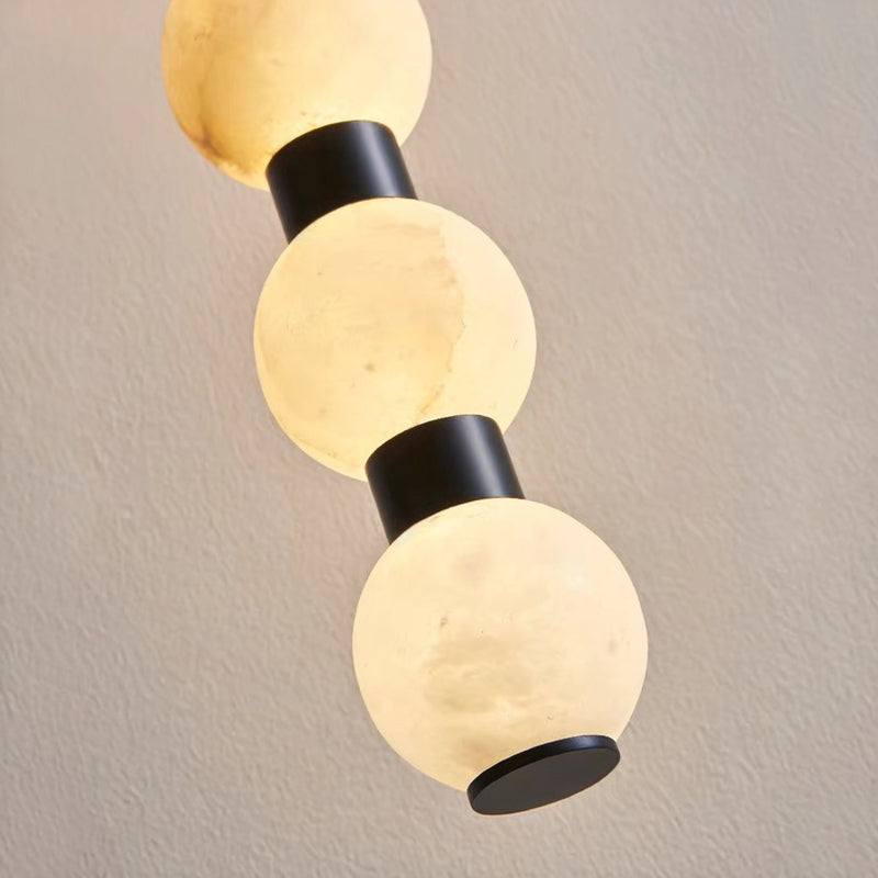 Achates Black Pendant Light