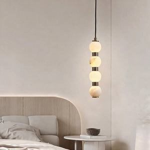 Achates Black Pendant Light