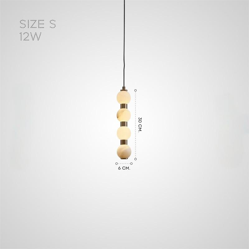 Achates Black Pendant Light