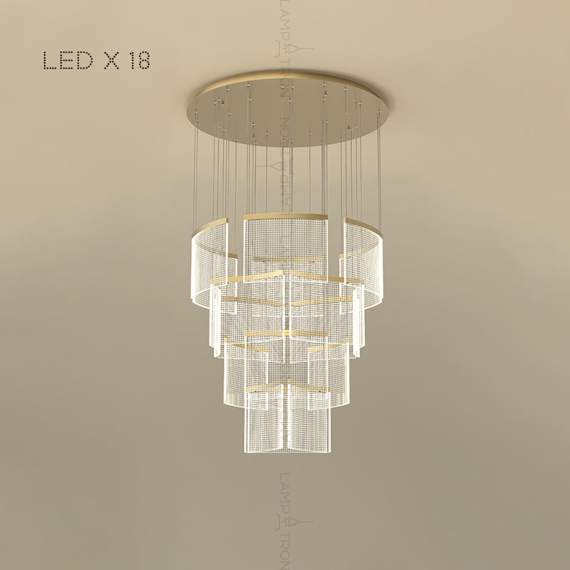 AKSELINE Cascade lighting fixtures