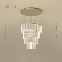 AKSELINE Cascade lighting fixtures
