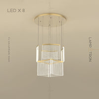 AKSELINE Cascade lighting fixtures