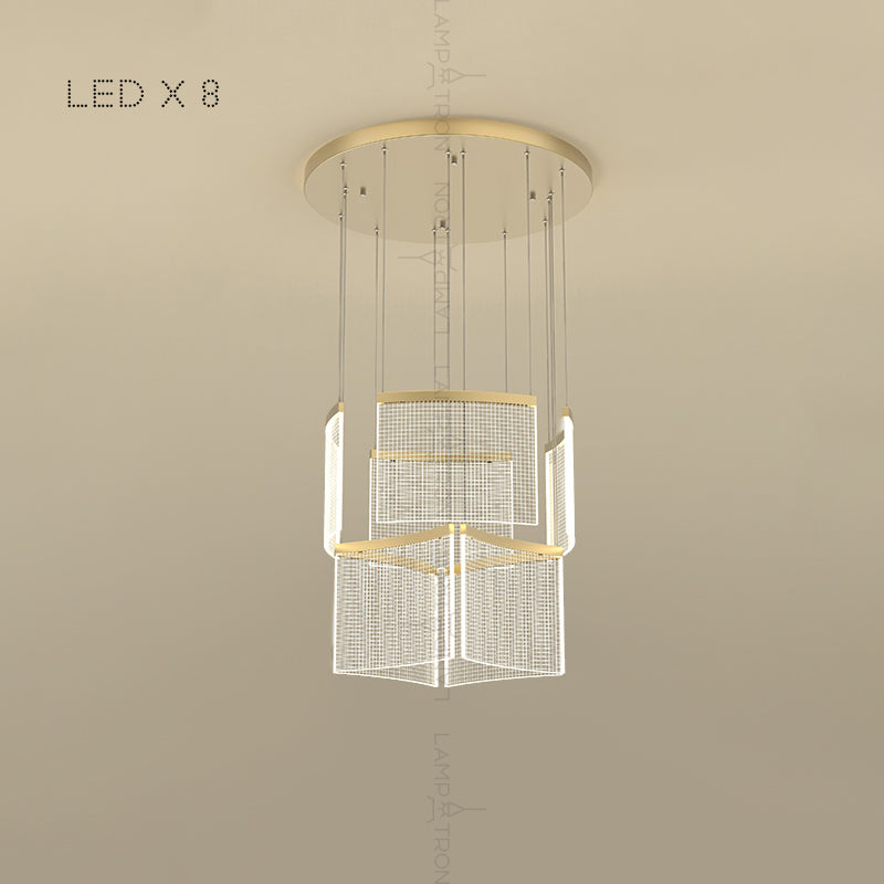 AKSELINE Cascade lighting fixtures