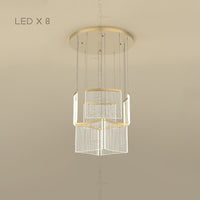 AKSELINE Cascade lighting fixtures