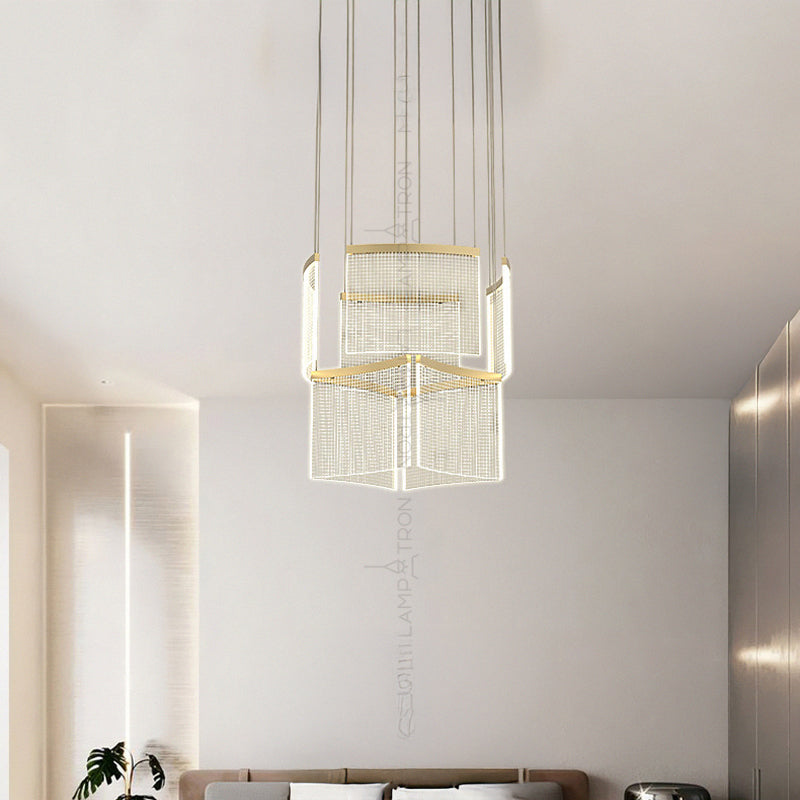 AKSELINE Cascade lighting fixtures