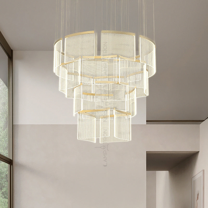 AKSELINE Cascade lighting fixtures