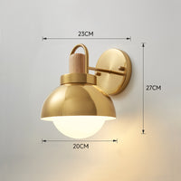 ALISON GOLD WALL Wall light fixture