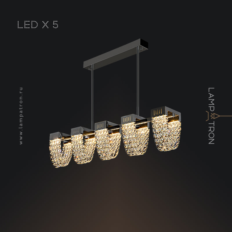ALVARIN L Long lighting fixture