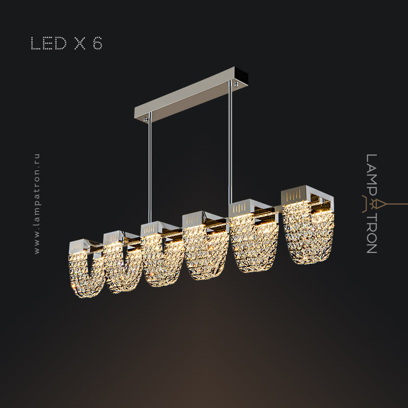 ALVARIN L Long lighting fixture