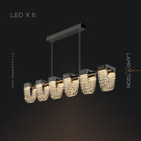 ALVARIN L Long lighting fixture